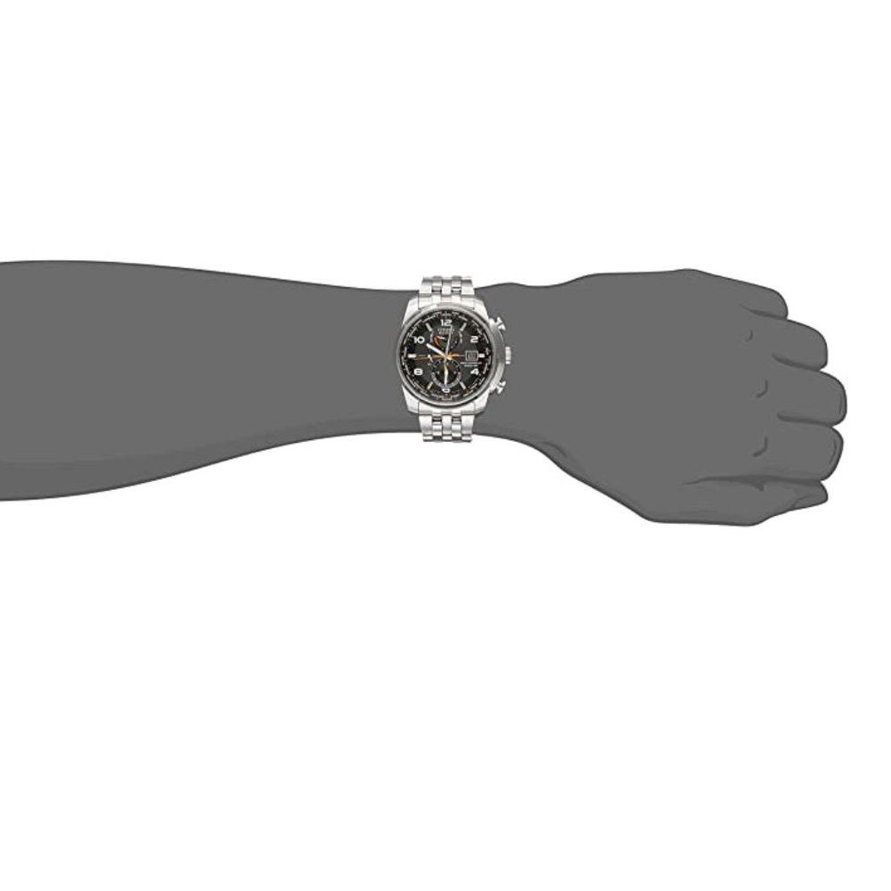 Citizen Eco-Drive World Time A-T Mens Watch, Stainless Steel, Model AT9010-52E - Picture 4 of 6
